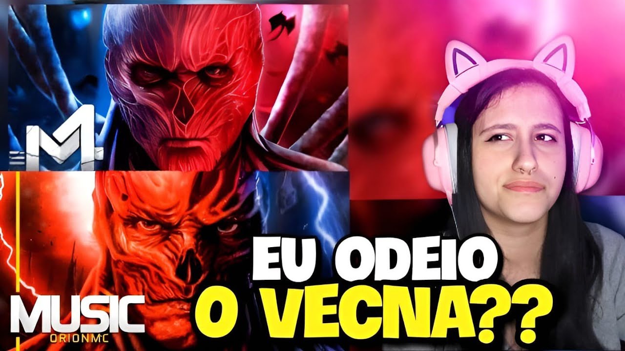 REACT 2 EM 1 - VECNA (stranger Things) M4RKIM - 001 | ORION MC - QUANDO OUVIR O REL&Oacute;GIO BATER