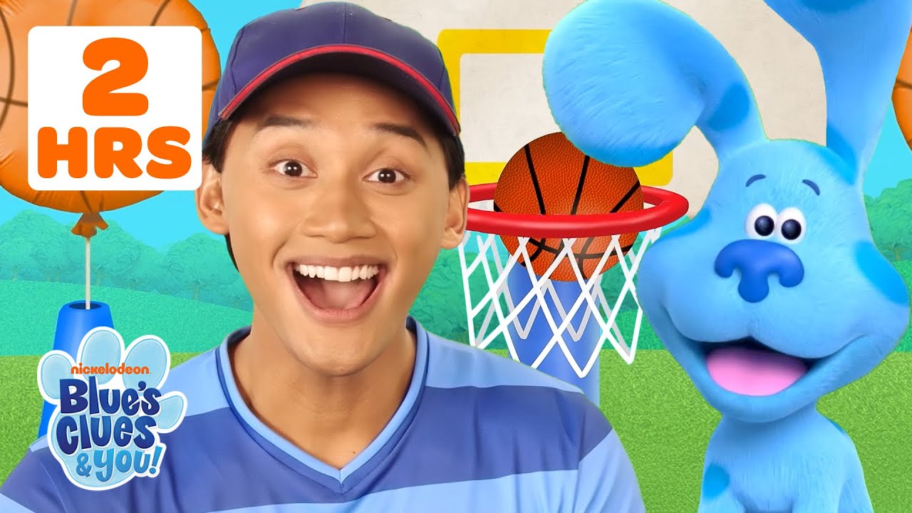 Game Time with Blue! 🏀 | 2 Hours of Sports & Play Adventures | Blue's Clues & You!