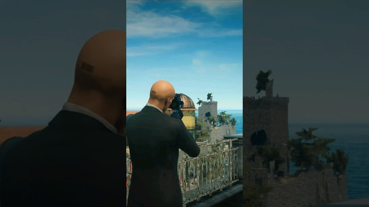 The Best Hitman Sniper Kill Ever! #Shorts #Hitman #Hitman3