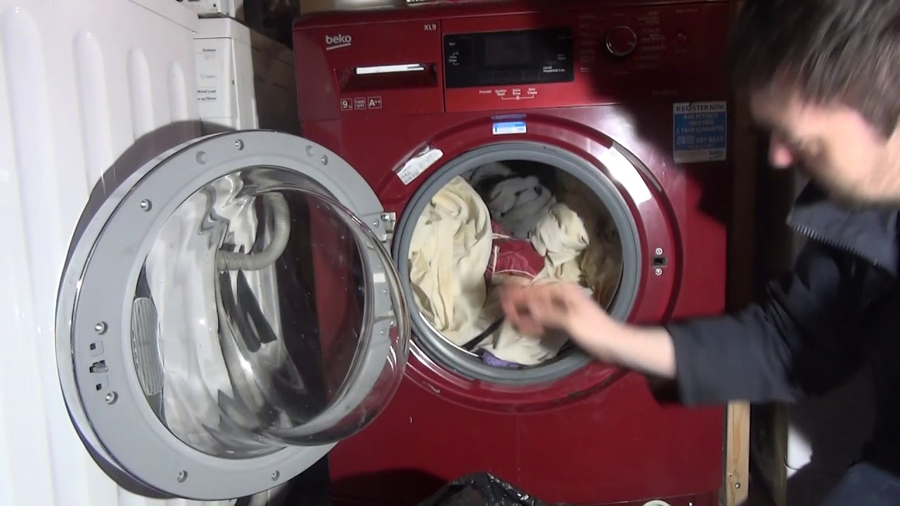 Red Beko Excellence XL9 : load, program, start (Part 1)