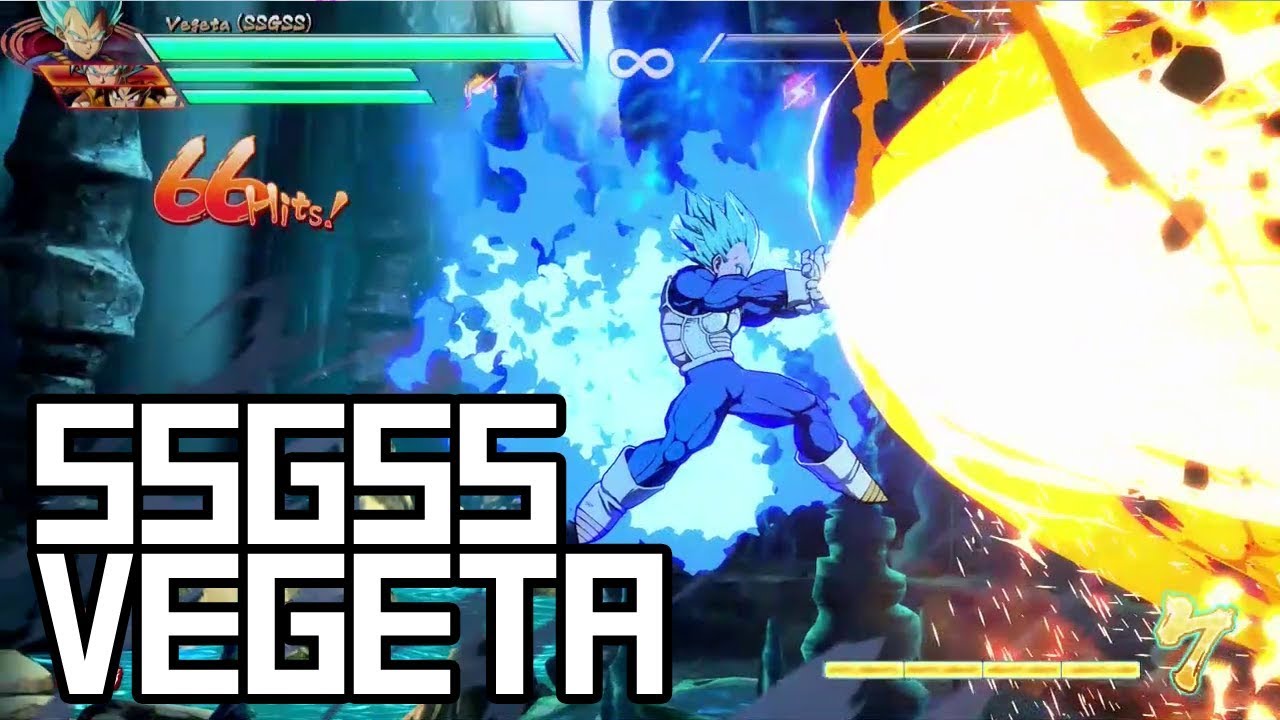 DBFZ: SSGSS Vegeta Combos + Hype!