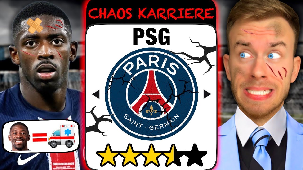 PSG Karriere - aber ALLE EVENTS sind auf MAXIMAL gestellt! 😱💀 (Chaos Karriere)