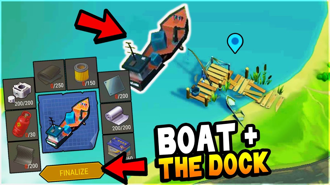 NEW CRAFTABLE BOAT + DOCK LOCATION (best update in years...) - Last Day on Earth