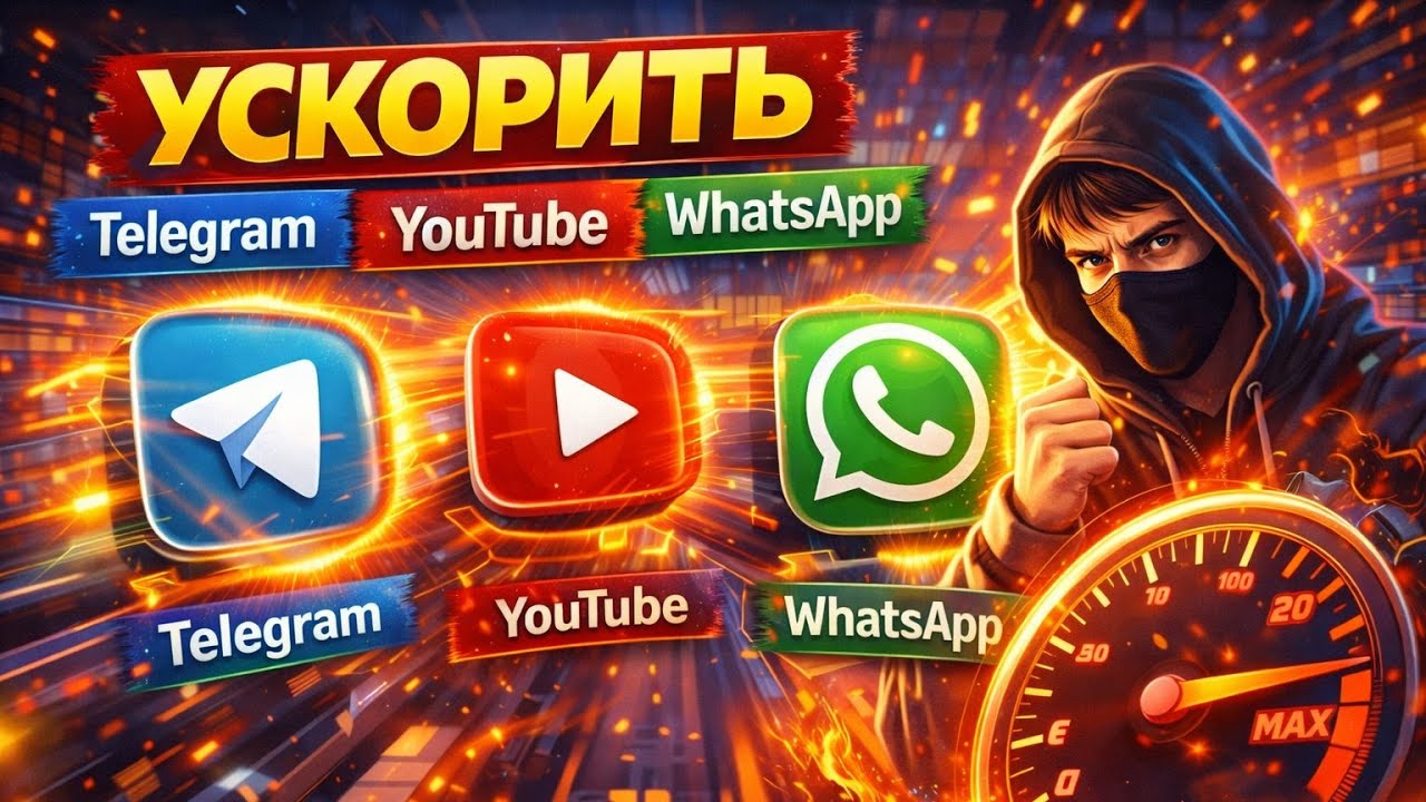 Как обойти блокировку Telegram, YouTube и WhatsApp в 2026?