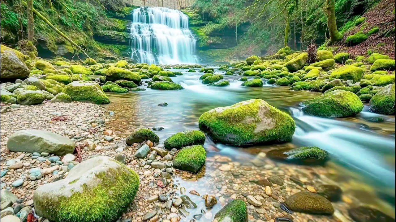 Flowing River Sound for Deep Sleep | Calm Nature Noise for Wellness and Sleep Aid