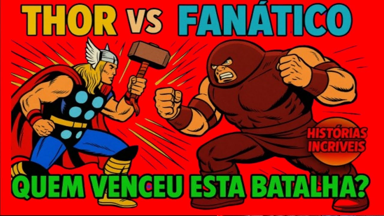 🔥O DEUS CONTRA O COLOSSO: QUANDO O TROVÃO ENFRENTOU A FORÇA IMPARÁVEL!