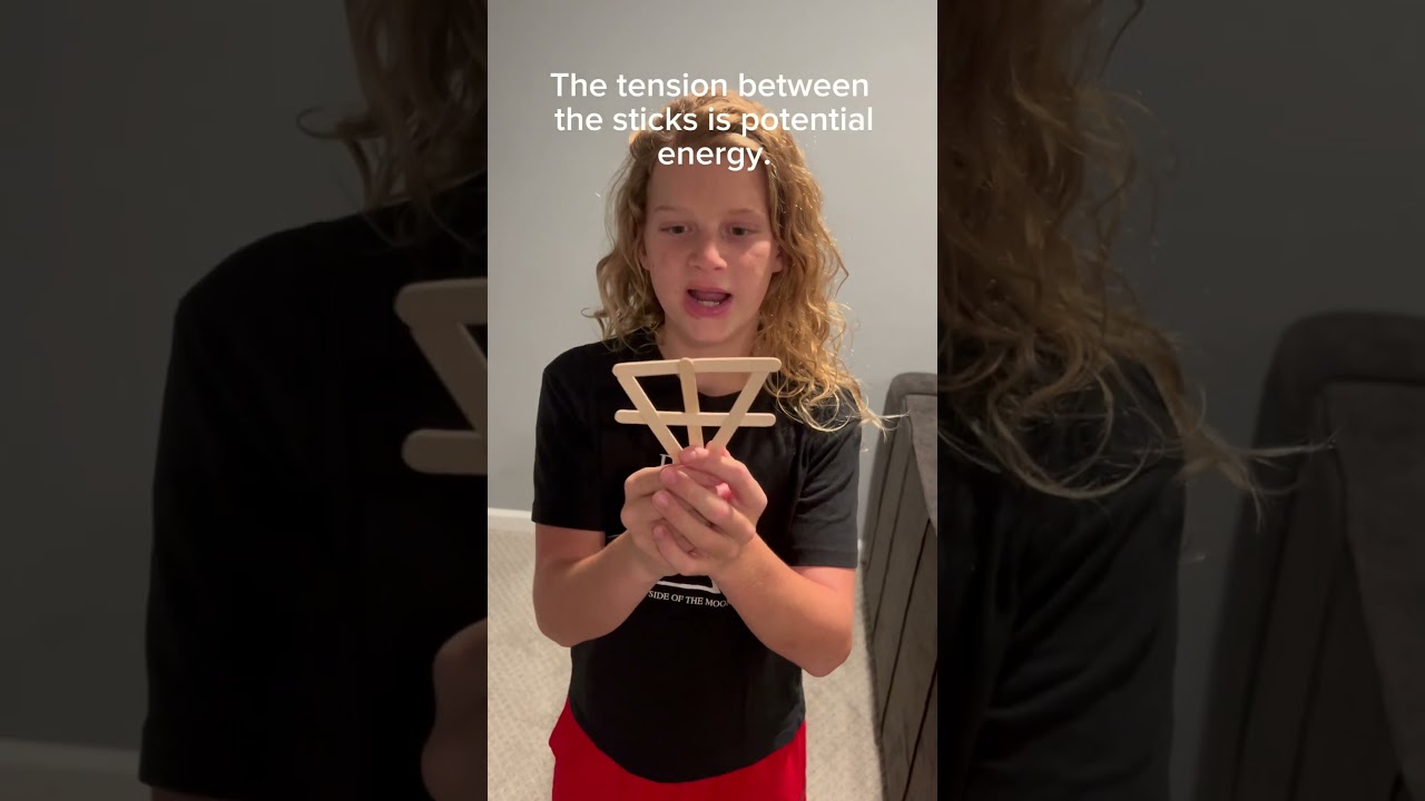 Science in Minutes-Popsicle Throwing Stars! #elementaryscience #scied #scienceathome #sciencetricks