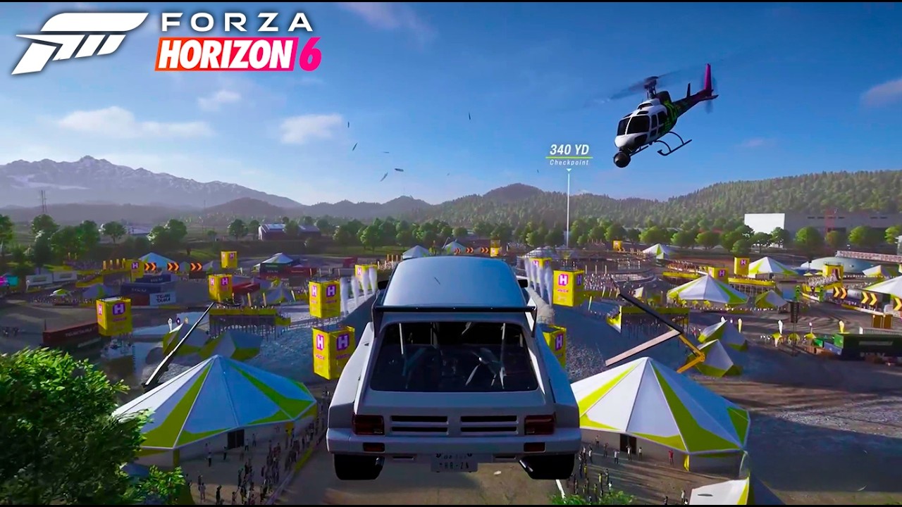 Новый геймплей Forza Horizon 6 &mdash; первый взгляд на события Horizon Rush.