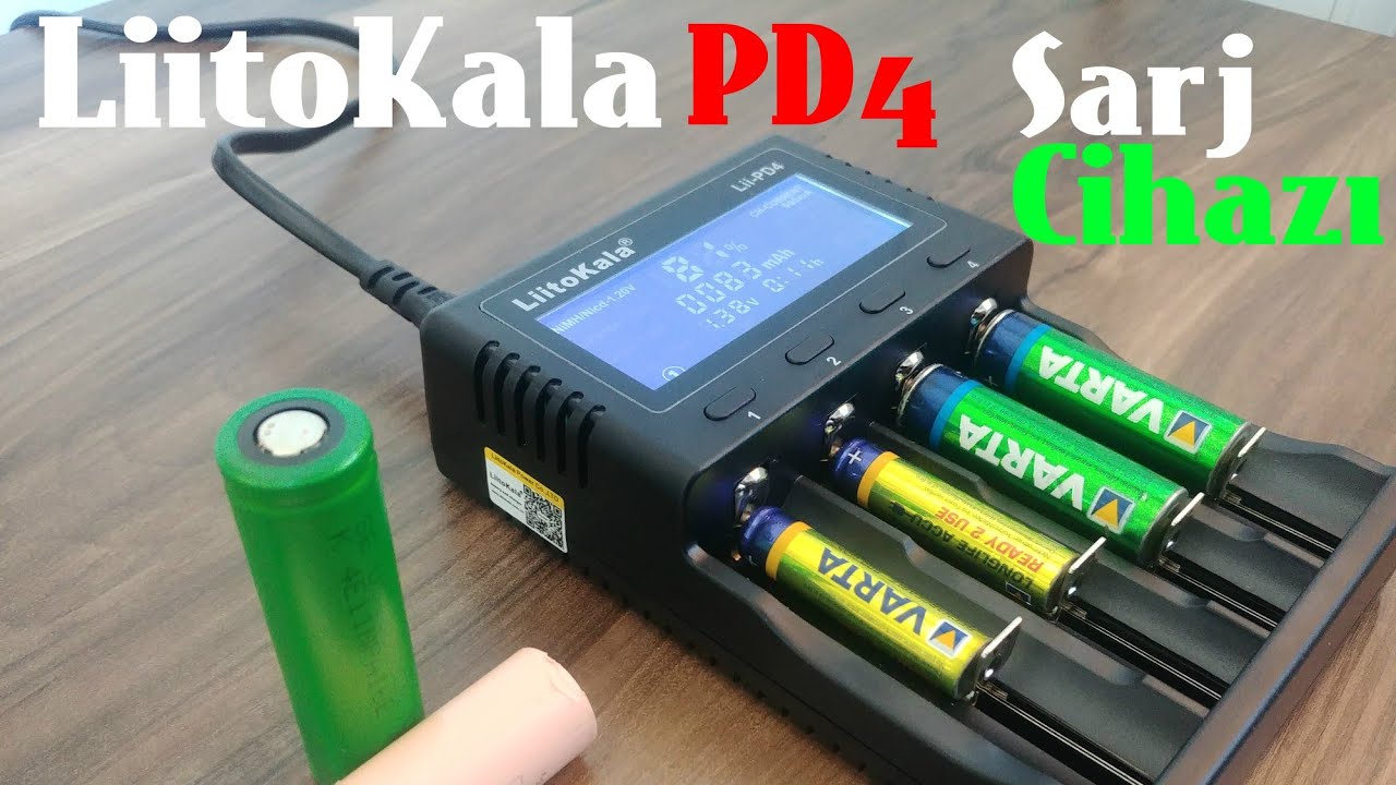 LiitoKala  Lii PD4 Pil Sarj Cihazı Kutu Açılışı İnceleme