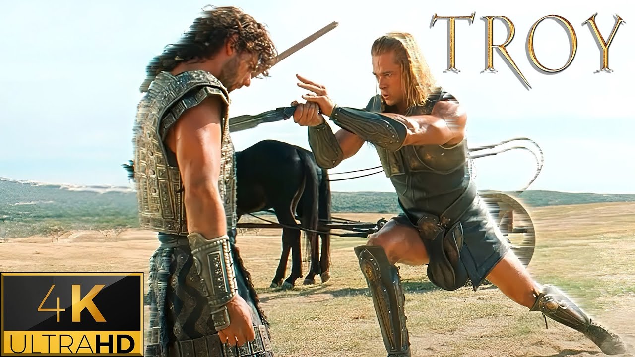 Ettore Contro Achille | Hector VS Achilles [4K] &ndash; Troy