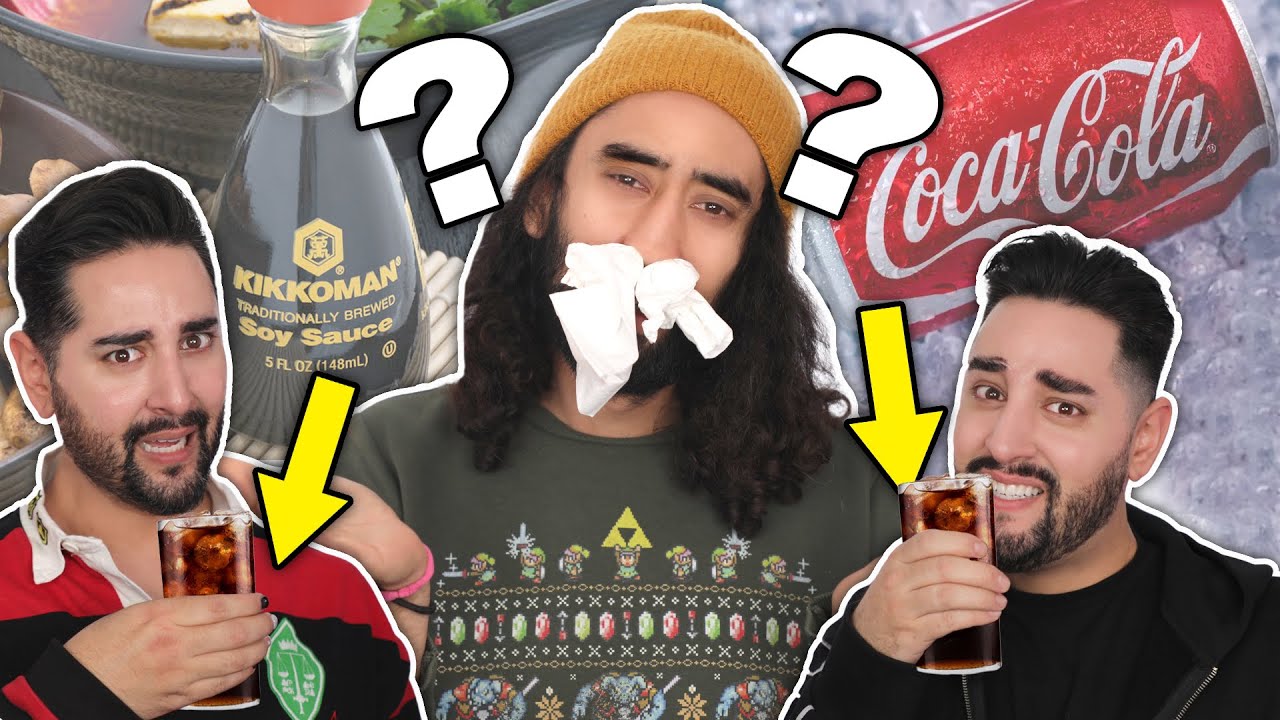POKER FACE FOOD CHALLENGE! 💜🖤 The Welsh Twins