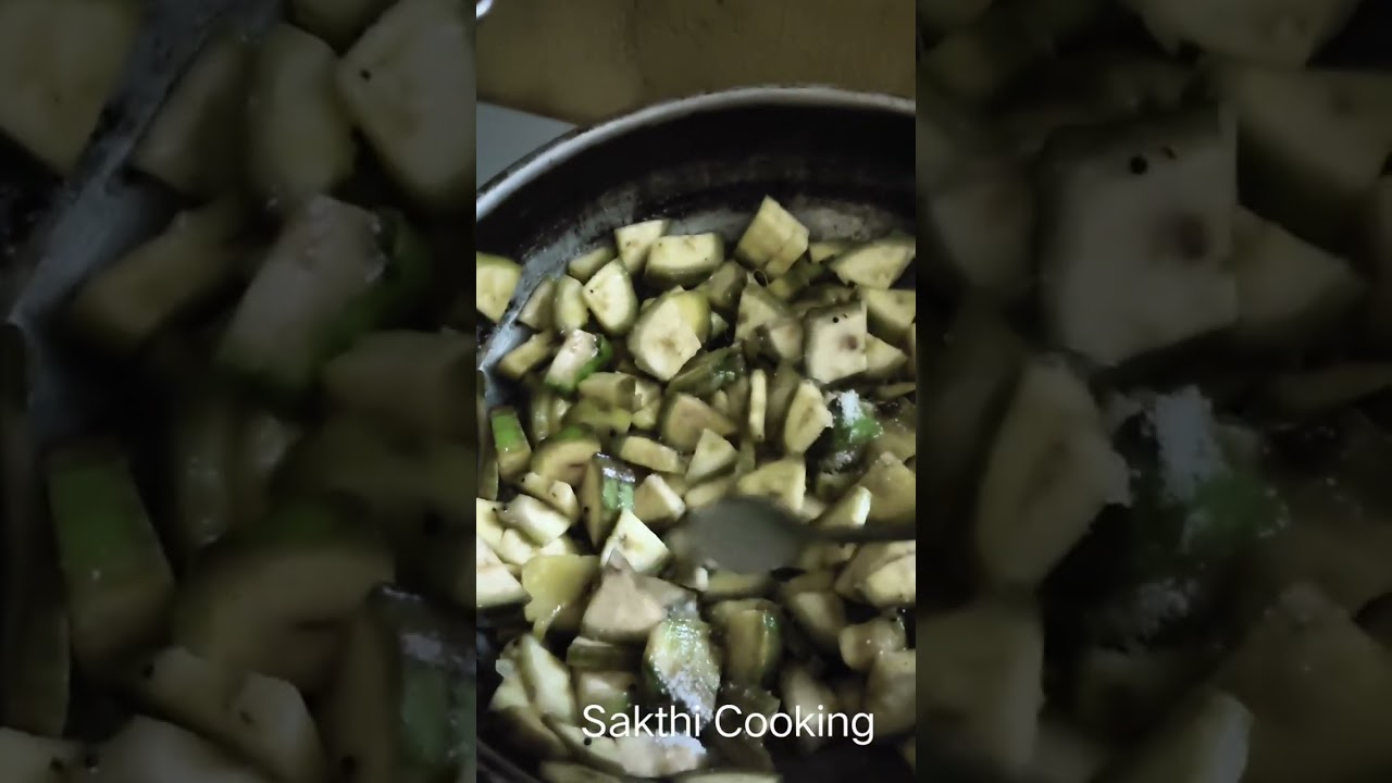 Vazhakkai Varuval Recipe \ Raw Banana Roast Recipe _ South Indian recipes by Sakthi Kitchen 