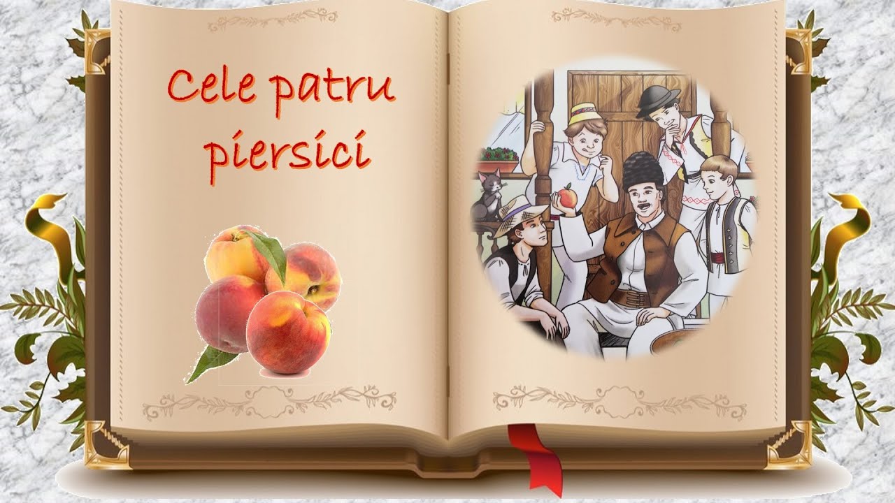 Cele patru piersici 🦋 povesti pentru copii / povesti binecuvantate 🤍