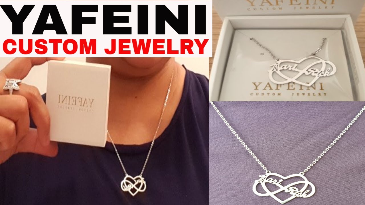 YAFEINI CUSTOM JEWELRY  (Review /Try On /Unboxing)