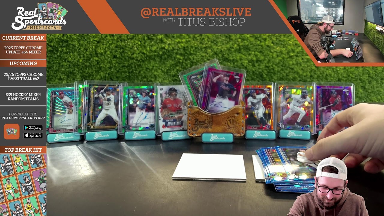 САПФИР! Обновление Topps Chrome 2025 #64 Mixer. Выберите свою команду (06.01.2026)