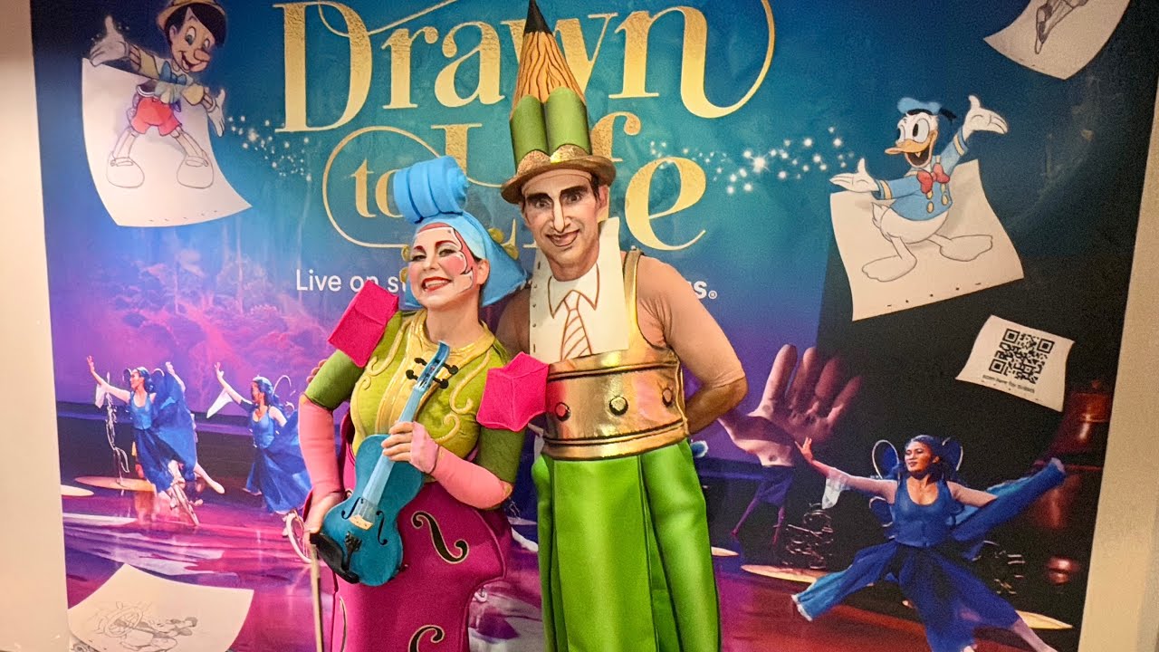 Cirque du Soleil “Drawn to Life” Behind-The-Scenes Tour Highlights at Walt Disney World