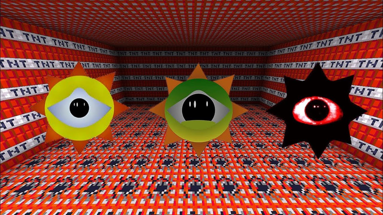 Too Much All Sprunki Mr Sun Horror #100 in Minecraft PE