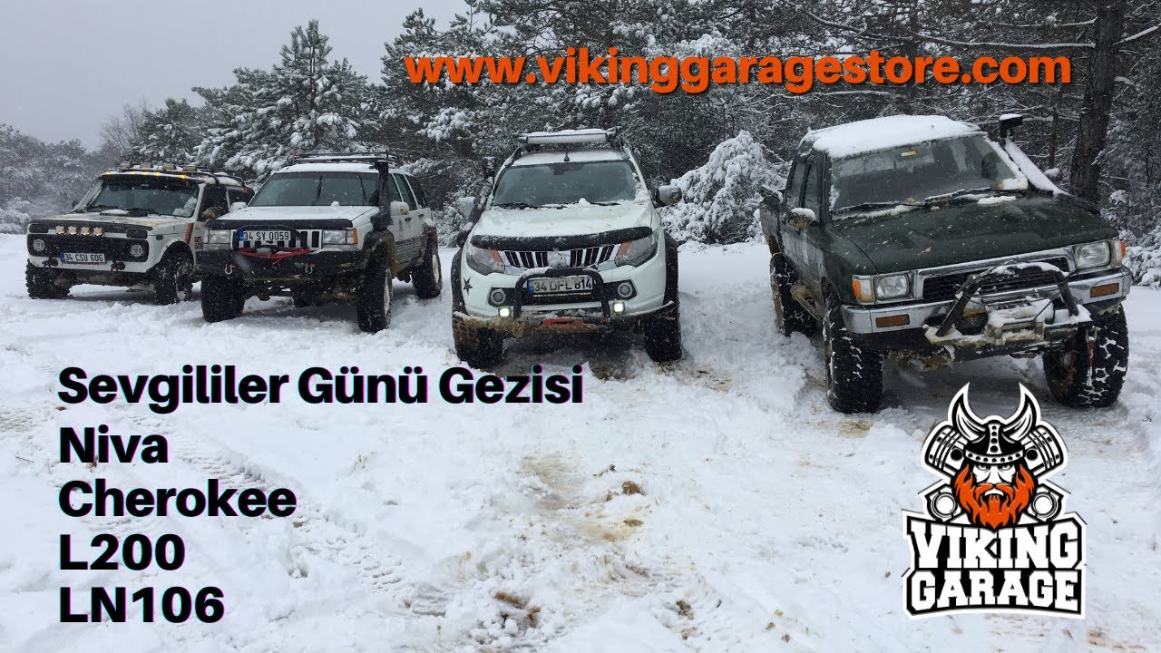 Sevgililer G&uuml;n&uuml; Offroad Gezisi Niva, 5.2, L200, LN 106