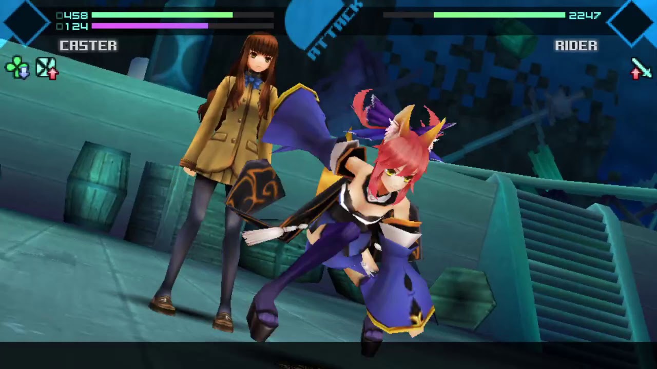 Fate Extra - Round 1 - Caster vs Rider