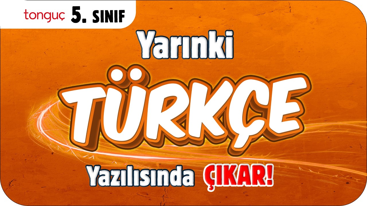 YARINKİ T&Uuml;RK&Ccedil;E YAZILISINDA &Ccedil;IKAR❗ ✍🏻 5. SINIF #2026