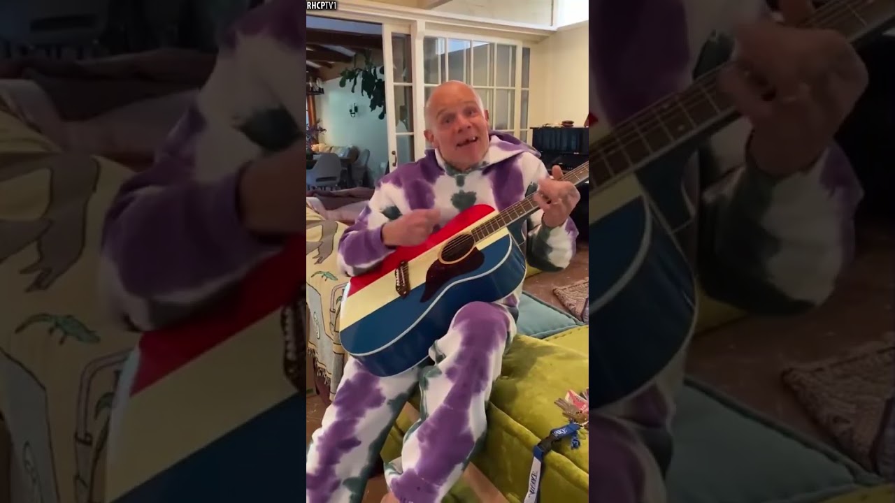 Flea Unplugged - Nirvana-Style Acoustic Guitar 