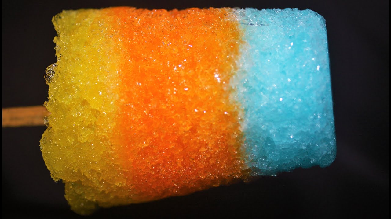 बर्फ का गोला - Chuski Recipe | How to Make Ice Lolly at Home | Summer Cooler