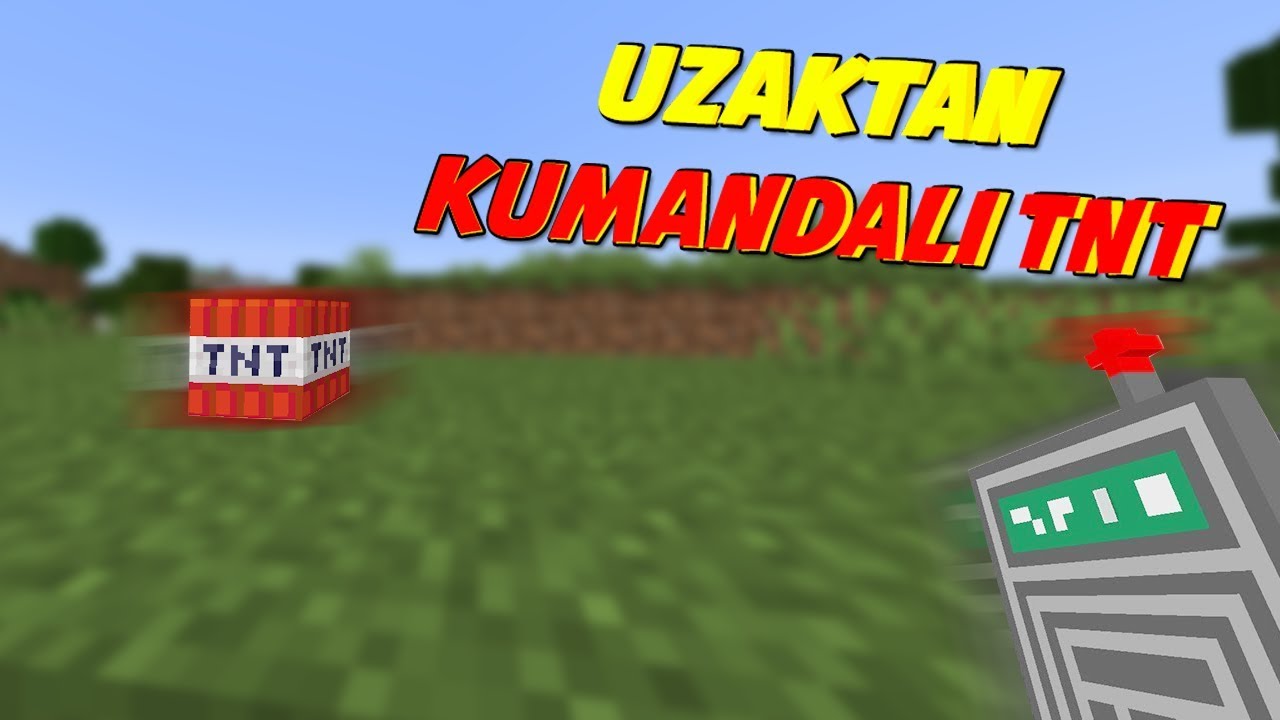 MİNECRAFT'TA UZAKTAN KUMANDALI TNT ! (1.14 YENİ GELEN 11 TNT)