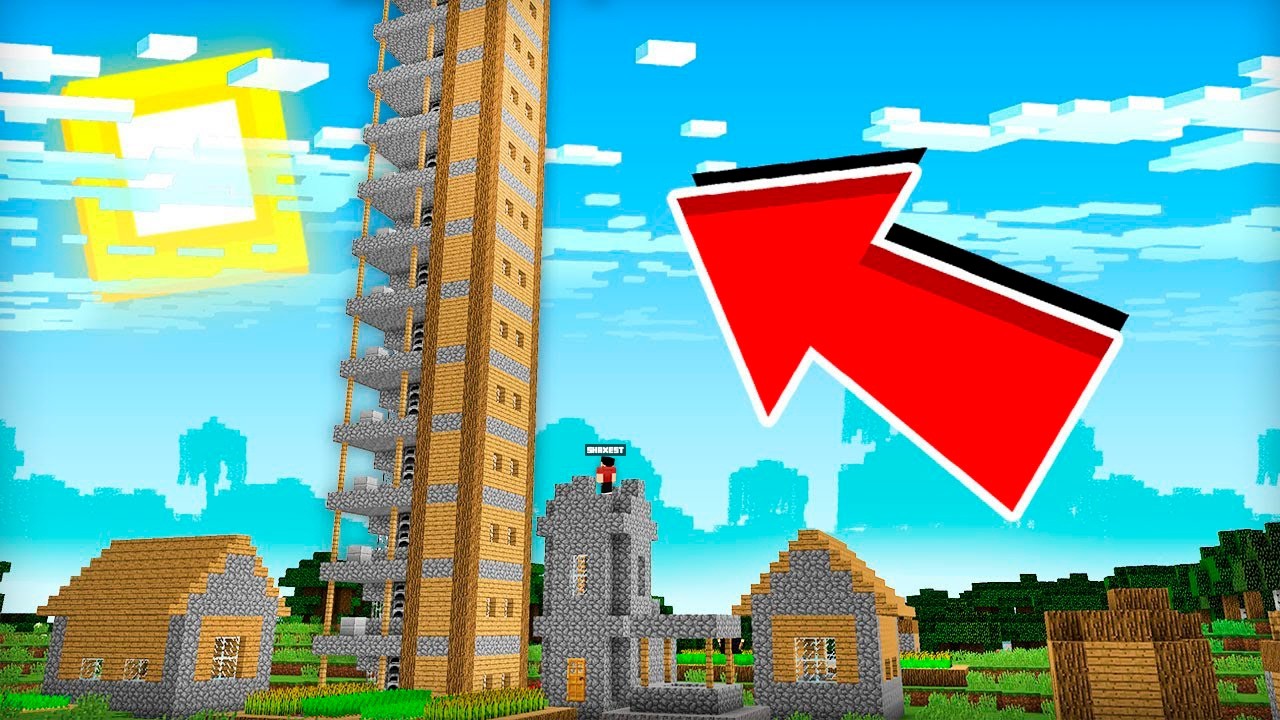 QISHLOQDA KO'P QAVATLI BINO QURILIBDI 🤯 | UZBEKCHA MINECRAFT