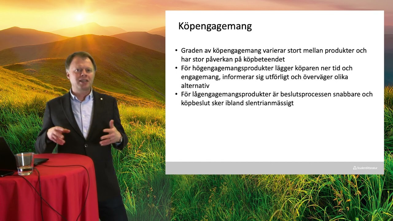 Kapitel 6 Marknadsföring av Parment: Köpbeteende