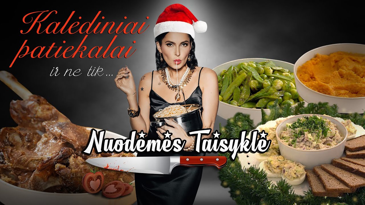 NUODĖMĖS TAISYKLĖ #2 kulinarinė Kalėdinė Agnės Jagelavičiūtės laida