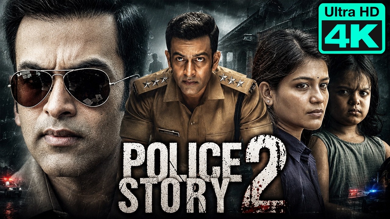 Police Story 2 (4K) - South Superhit Action Thriller Full Movie | Prithviraj, Aditi Balan, Suchitra