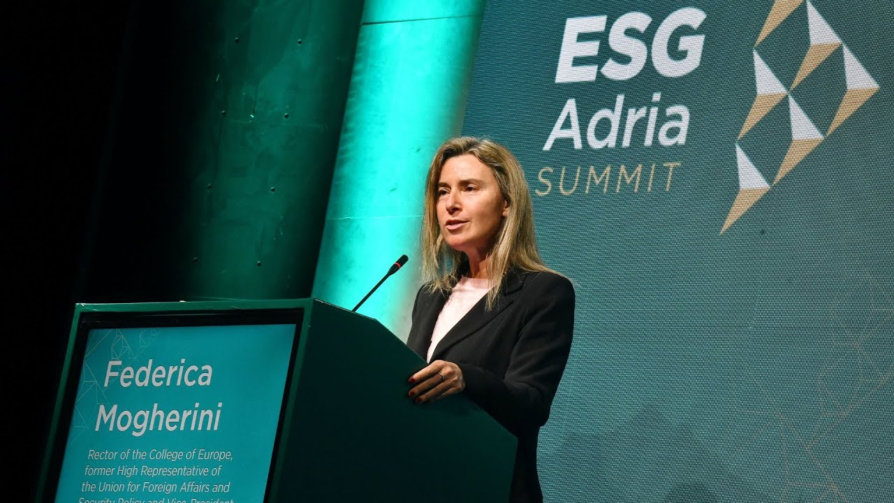 ESG Adria Summit 2024 - Federica Mogherini: Forging a Prosperous European Future for the Region