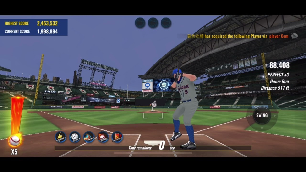 MLB 9 INNINGS 21 - ARCADE MODE - New Record! GOLD I