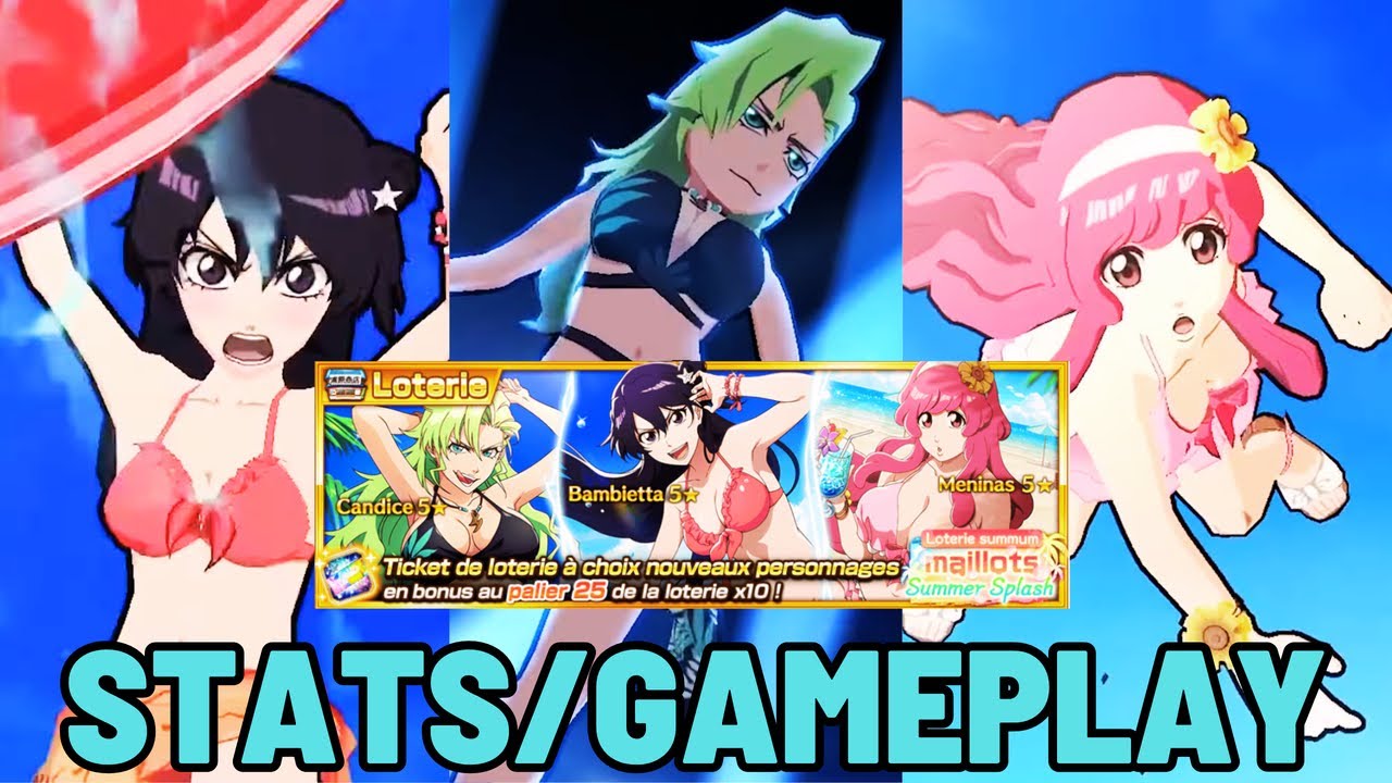 FAUT'IL INVOQUER ? ANALYSE LOTERIE SUMMUM MAILLOT 2024 CANDICE/BAMBIETTA/MENINAS BLEACH BRAVE SOULS