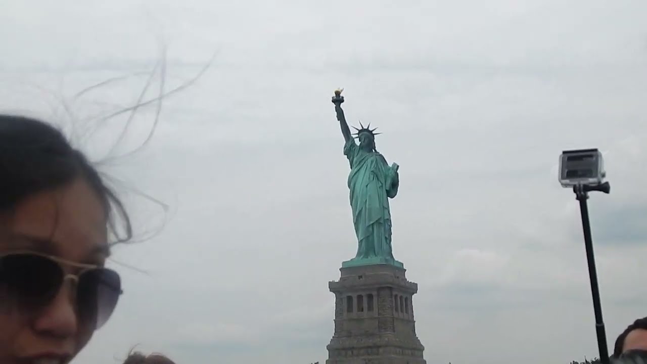 on a statue of liberty tourist  boat( 2014 july) keith mitchell