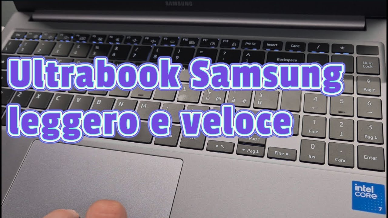 Notebook Samsung Galaxy Book4 cpu i7  16 GB Ram recensione