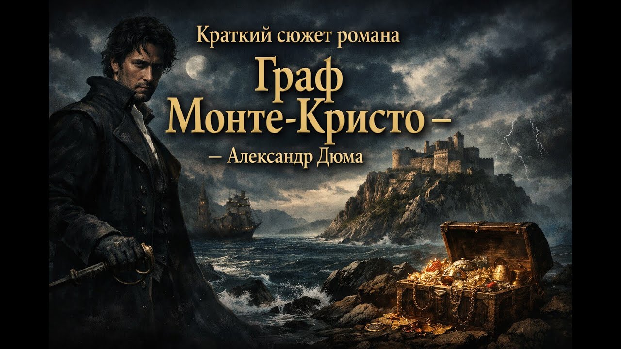 Краткий сюжет романа Граф Монте-Кристо - Александр Дюма
