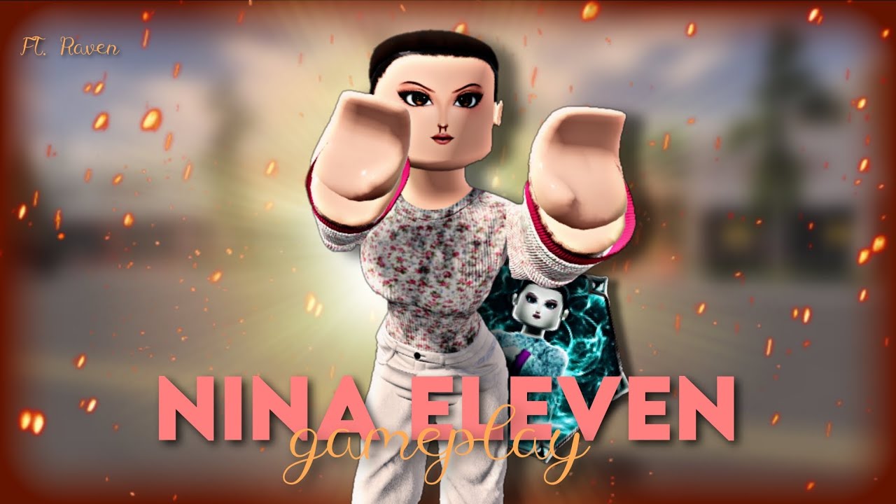 Nina Eleven Gameplay in Stranger Things Universe | STU | ROBLOX | FEELINGICONIC 