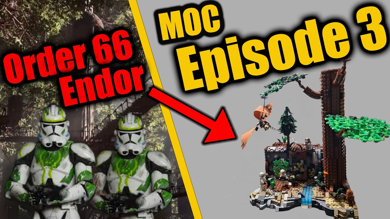 На создание этой самодельной модели у меня ушло 2 года 😱 | Самодельная модель Эндора, эпизод 3