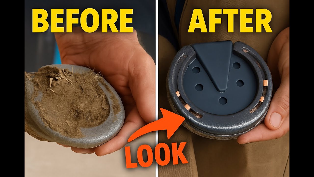 Full Hoof Restoration Sore Footed Horse Gets New Pads | ASMR 4K