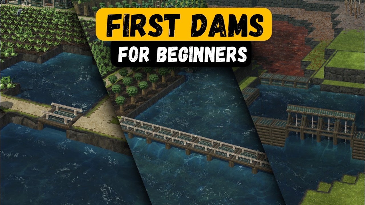 Building your FIRST Dams in Timberborn