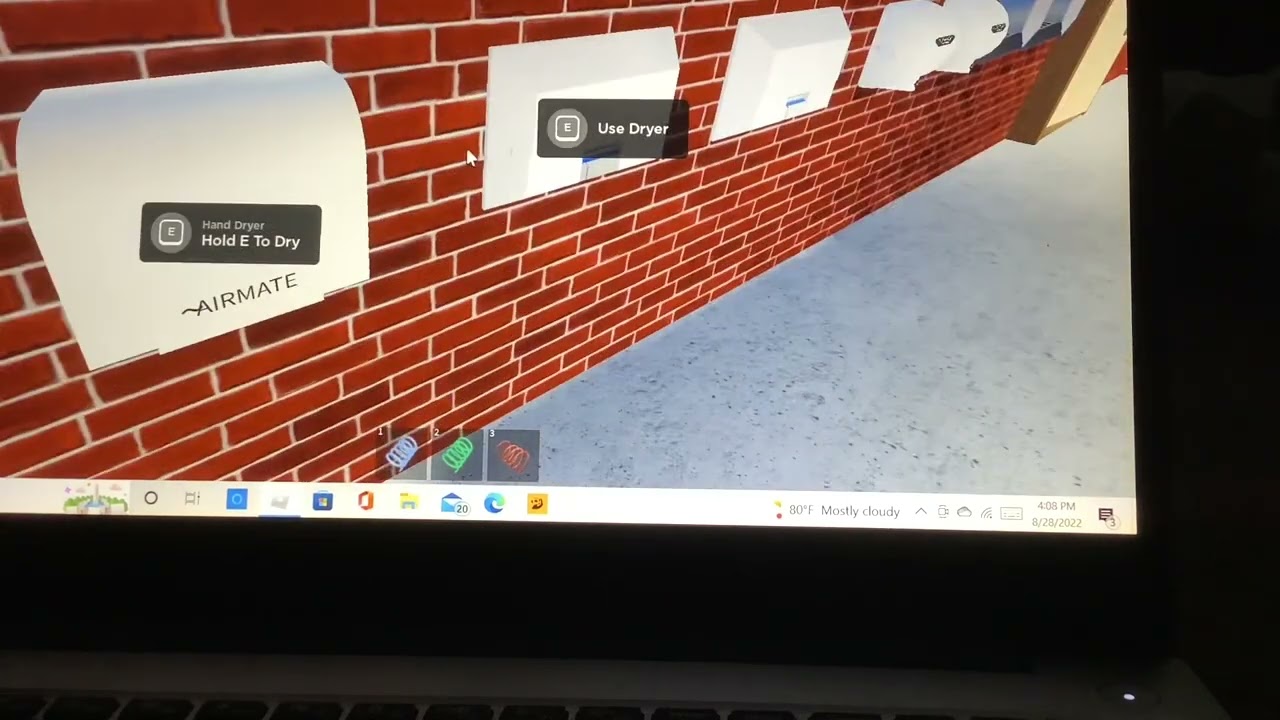Hand Dryer Adventure Part 4: Commercial Map 2 - ROBLOX