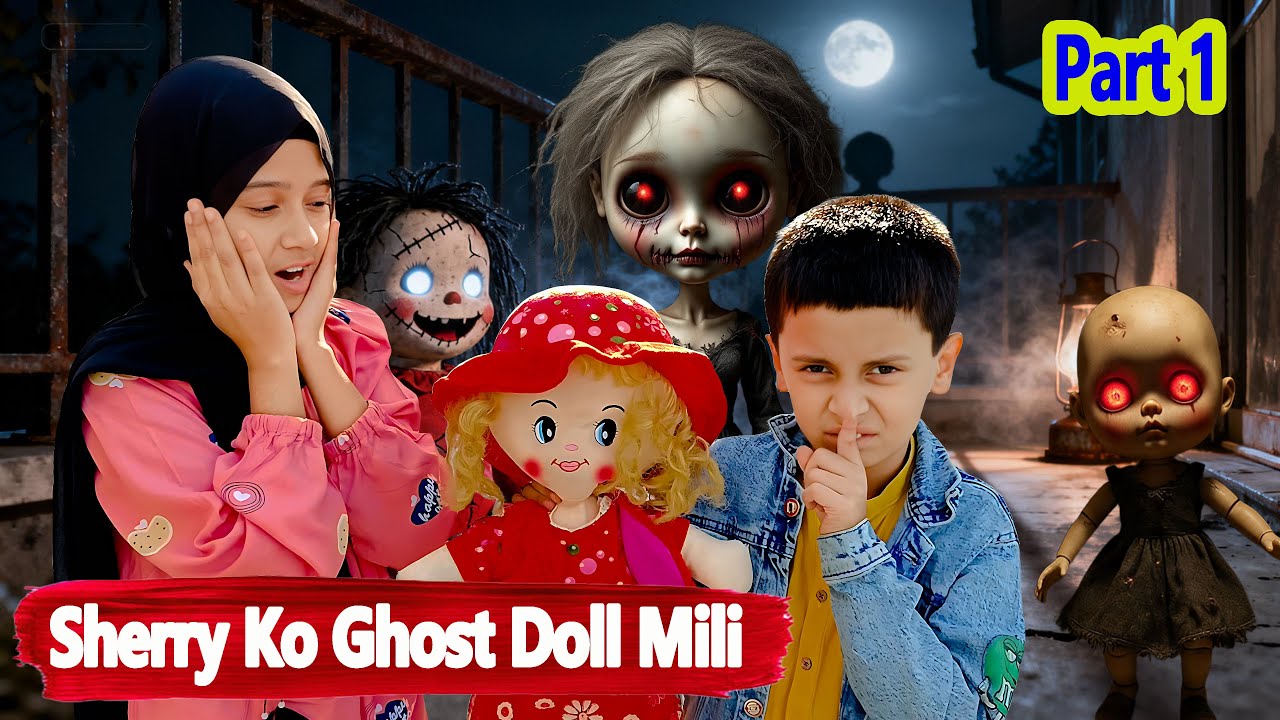 Kids Trapped Ghost Doll Horror Scary Sherry Haunted Place.