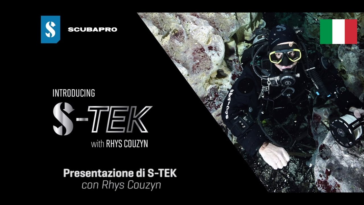 SCUBAPRO: Presentazione di S-TEK con Rhys Couzyn