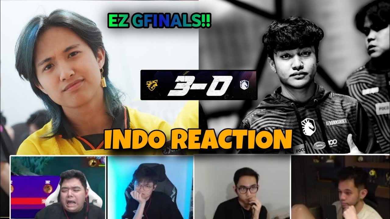 INDO STREAMER REACTION to ONIC PH BEATING TLID with 3-0 and Secured GRANDFINALS!