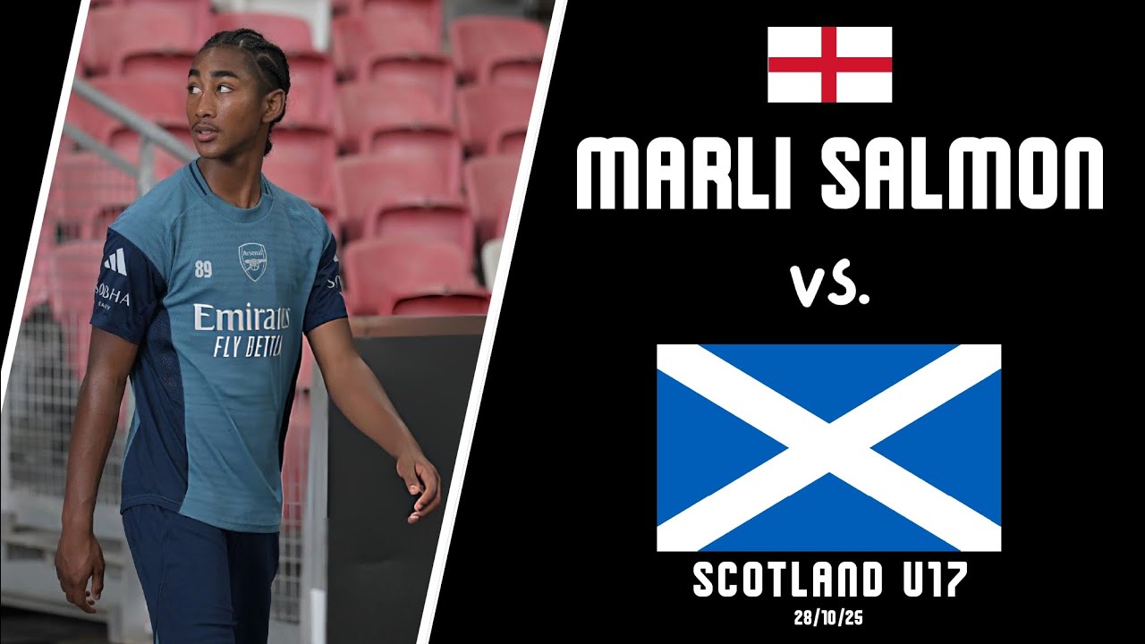 Marli Salmon vs Scotland U17 | England U17 (0-1) (28/10/25)