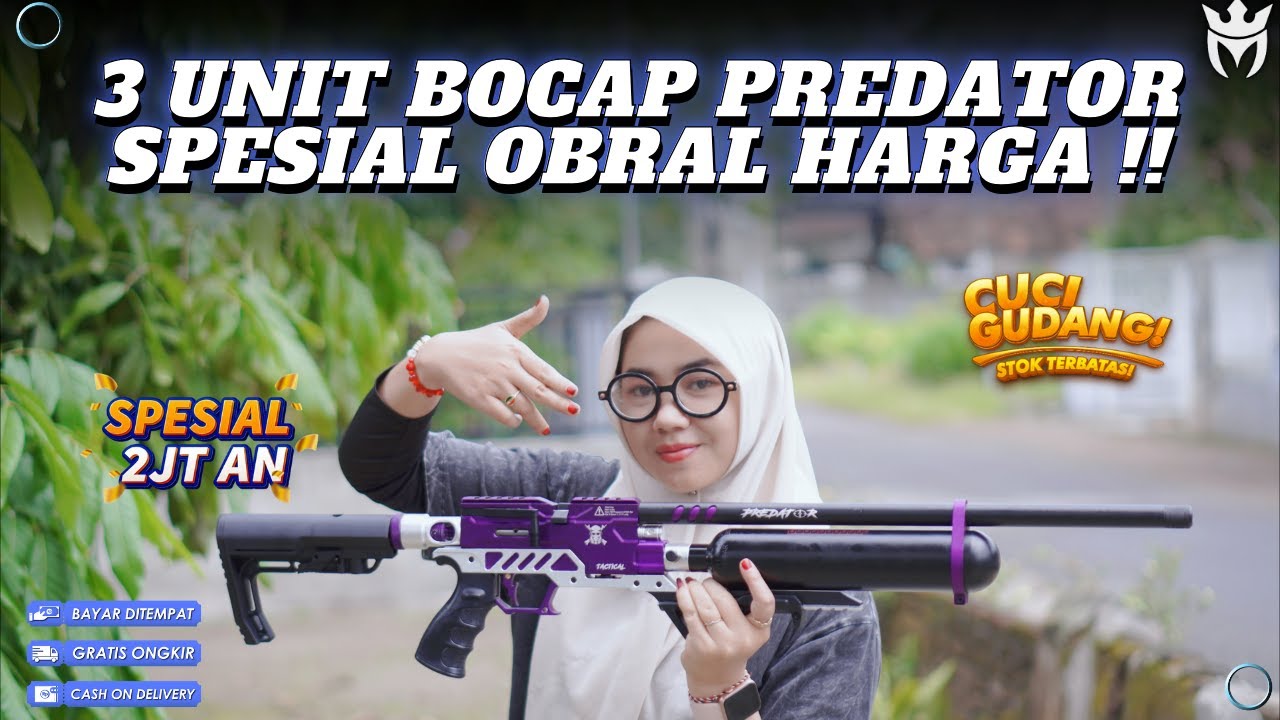 OBRAL HARGA BOCAP PREDATOR CUMA 2JT AN‼️PROMO TERBATAS SPESIAL KEBAHAGIAAN !!