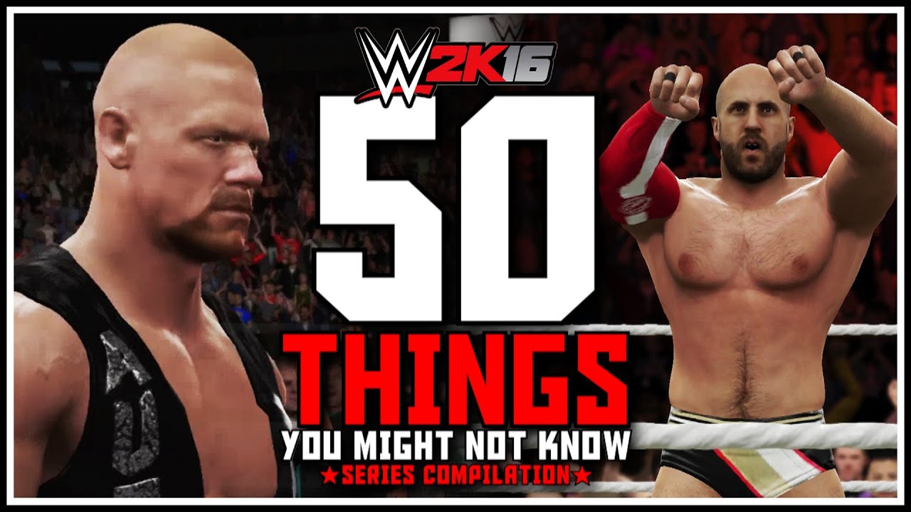 WWE 2K16 - 50 Things You Might Not Know! Hidden Moves, Secrets, Glitches, Easter Eggs & More!