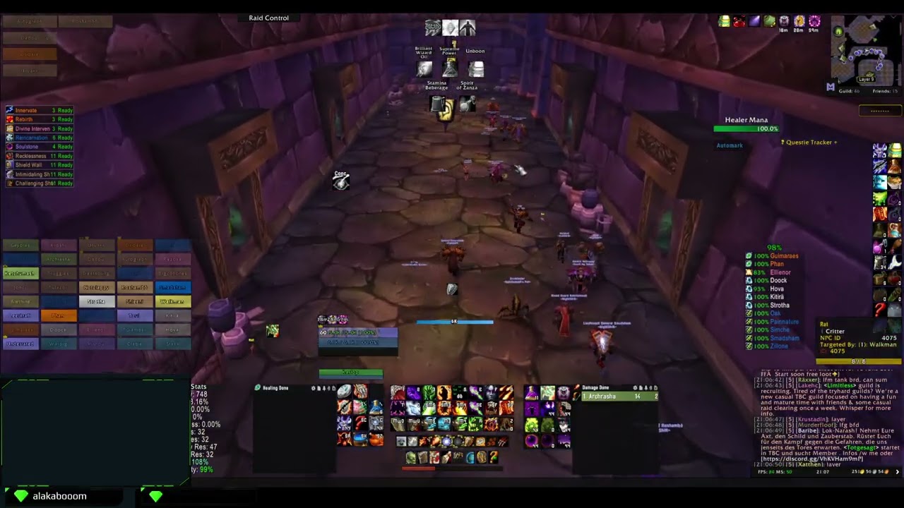 NightShift [NAXX] [Thunderstrike] Warlock POV - 19/01/2026