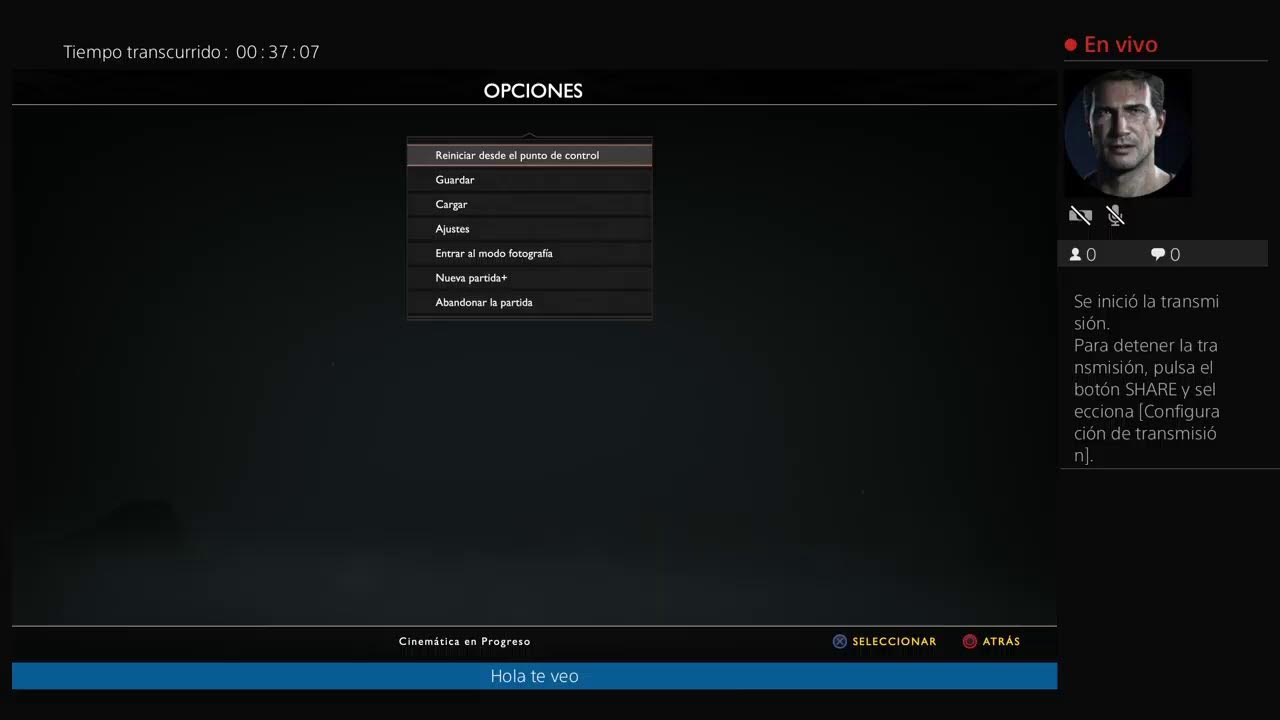 Transmisi&oacute;n de PS4 en vivo de adr143lop god of war parte 26
